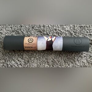 Natural Fitness Warrior Yoga Mat - Graphite Color 24”x69”x5mm